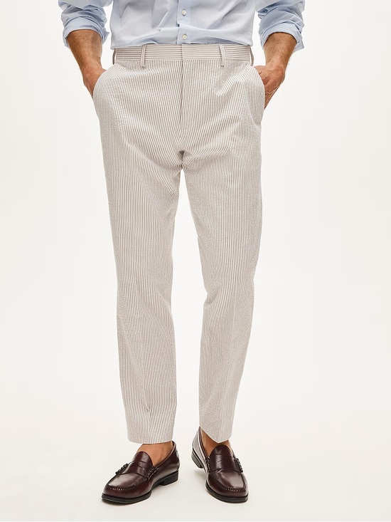 J. Crew Other - J. CREW Ludlow Slim-fit suit pant in cotton seersucker Size 31 NWD $218 CR095